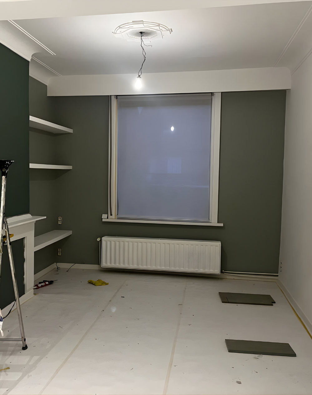 professionele schilder‑ en afwerkingsdiensten België – interieurproject